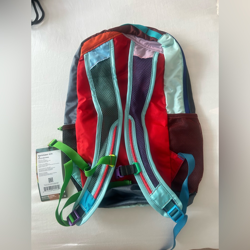 NWT Cotopaxi Multi-Color Backpack w/ Chelsea Piers Logo - Picture 3 of 3
